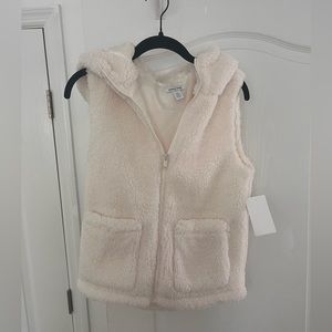 Nordstrom Girls Fuzzy Vest SZ XL